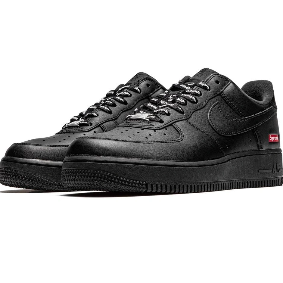 Black Low Air Force Nike 1 Supreme 0814